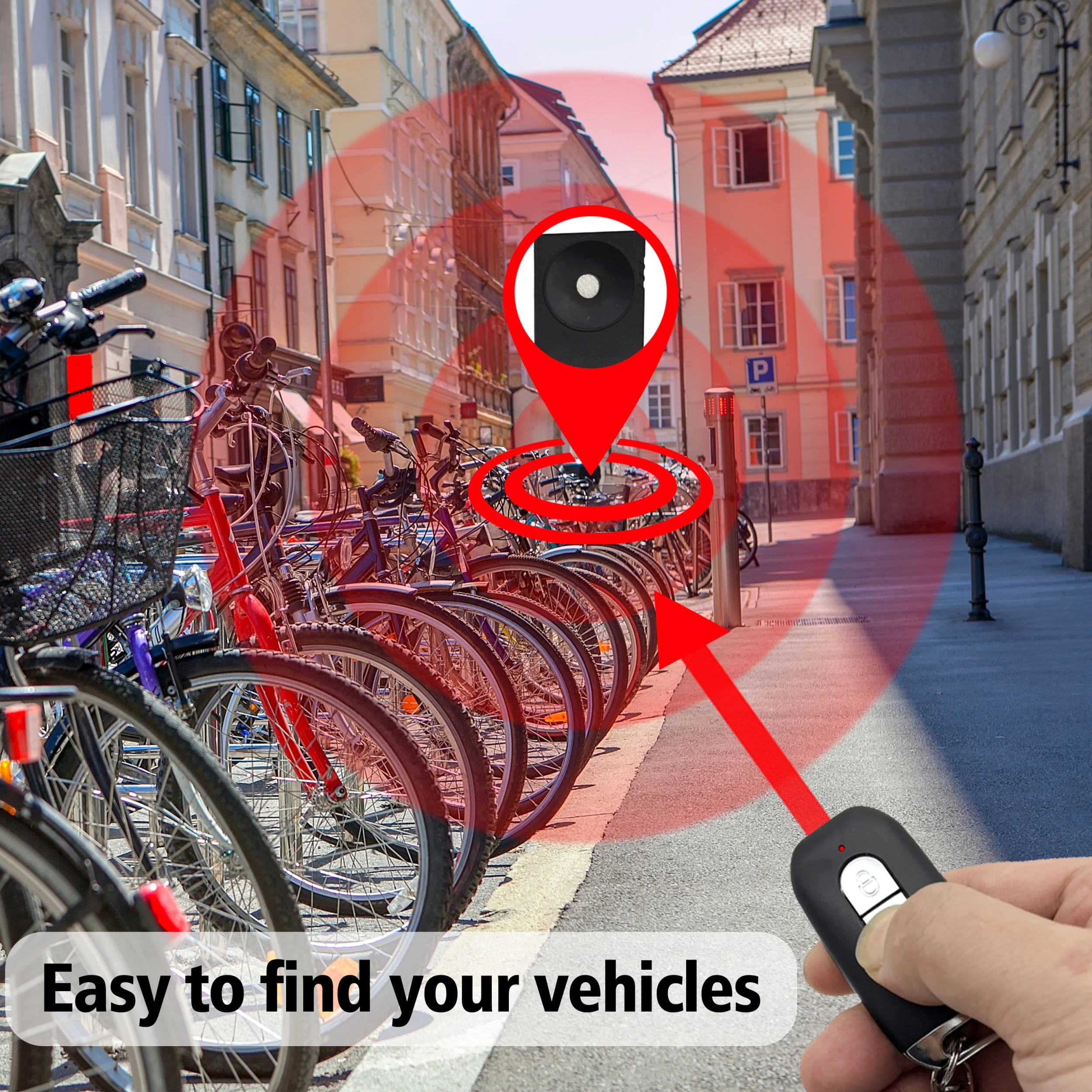 إنذار عالمي مضاد للسرقة 29-68 فولت للسكوتر الإلكتروني/الدراجة الإلكترونية، طاقة عالية مخفية، جهاز تحكم عن بعد، إيقاف تشغيل الصوت بصوت عالٍ، مقاوم للماء