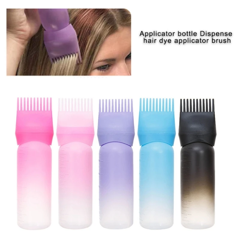 Fashionable Shampoo Bottle Easy to Use and Clean Hairdresser Coloring Accessories for Men and Women's Hair Care Needs