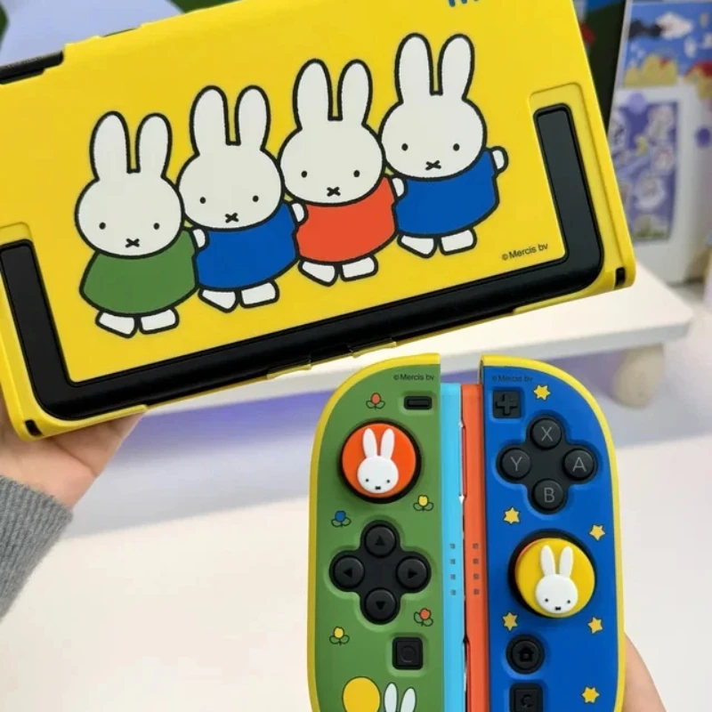 In Stock New Nintendo Switch Oled / NS2 Protective Case Miffy Anti