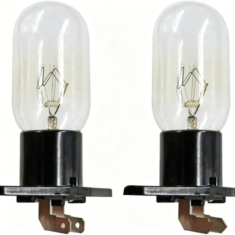 Microwave Oven Light Bulb 230V 20W 48mm Plug High Heat Resistance For Home Microwave Replacement
