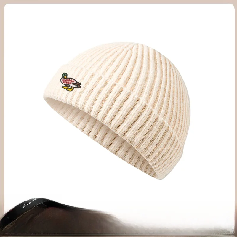 カジュアルなアウトドアファッション、ユニセックスウールキャップ、調節可能なラウンドトップ野球帽、旅行用日よけ、コットン素材