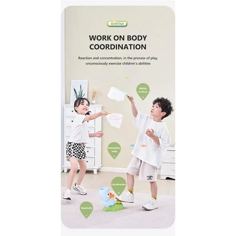 Outdoor Air Launcher Flying Disc Saucer voor kinderen Jump Sport Game Flying Foot Launcher voor kinderen