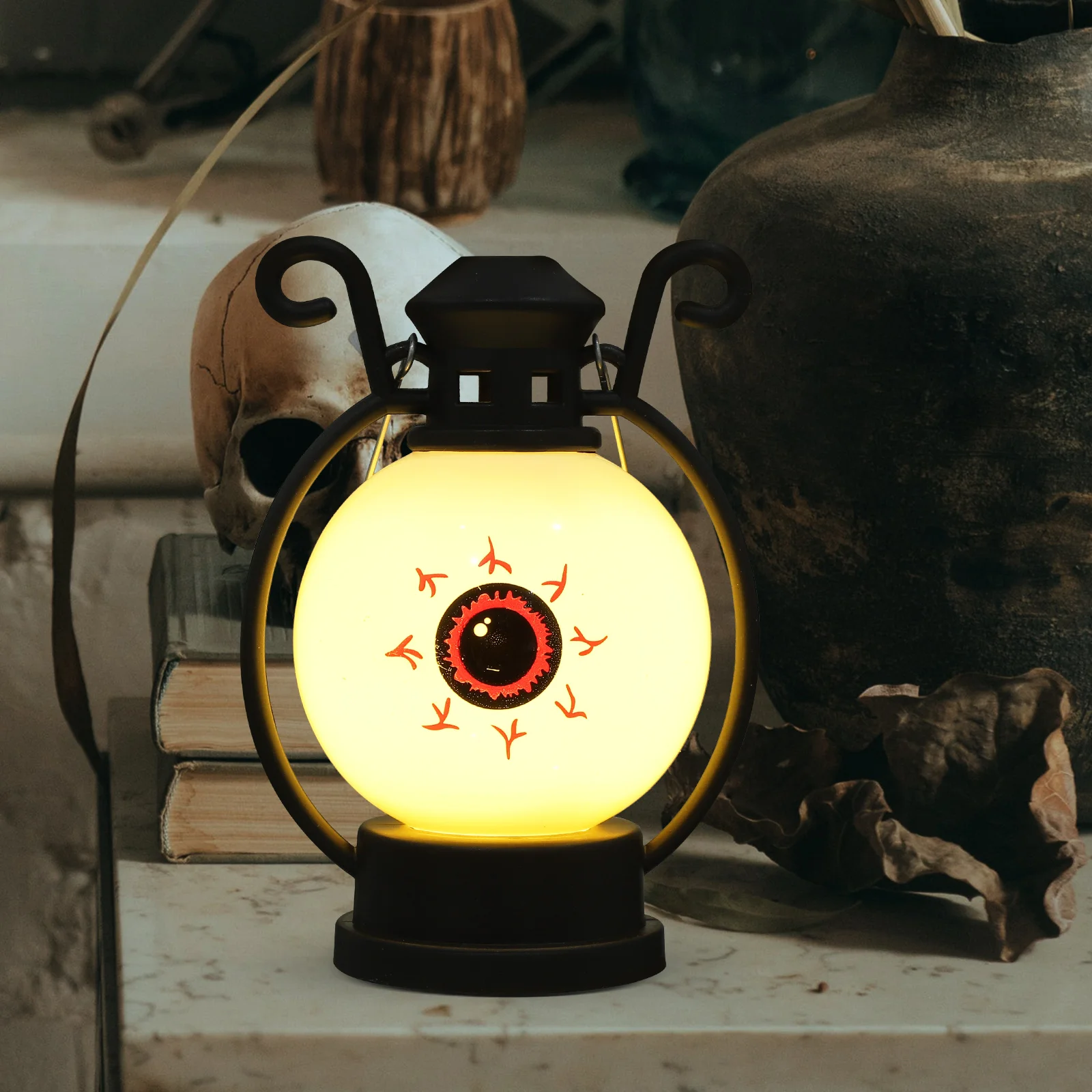 

Vintage Electronic Halloween Decorations Indoor Lanterns LED Party Lights