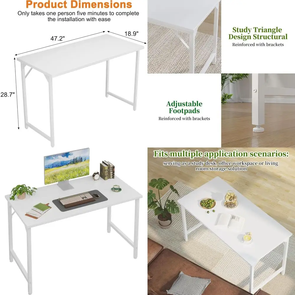 White 47 Home Offic…