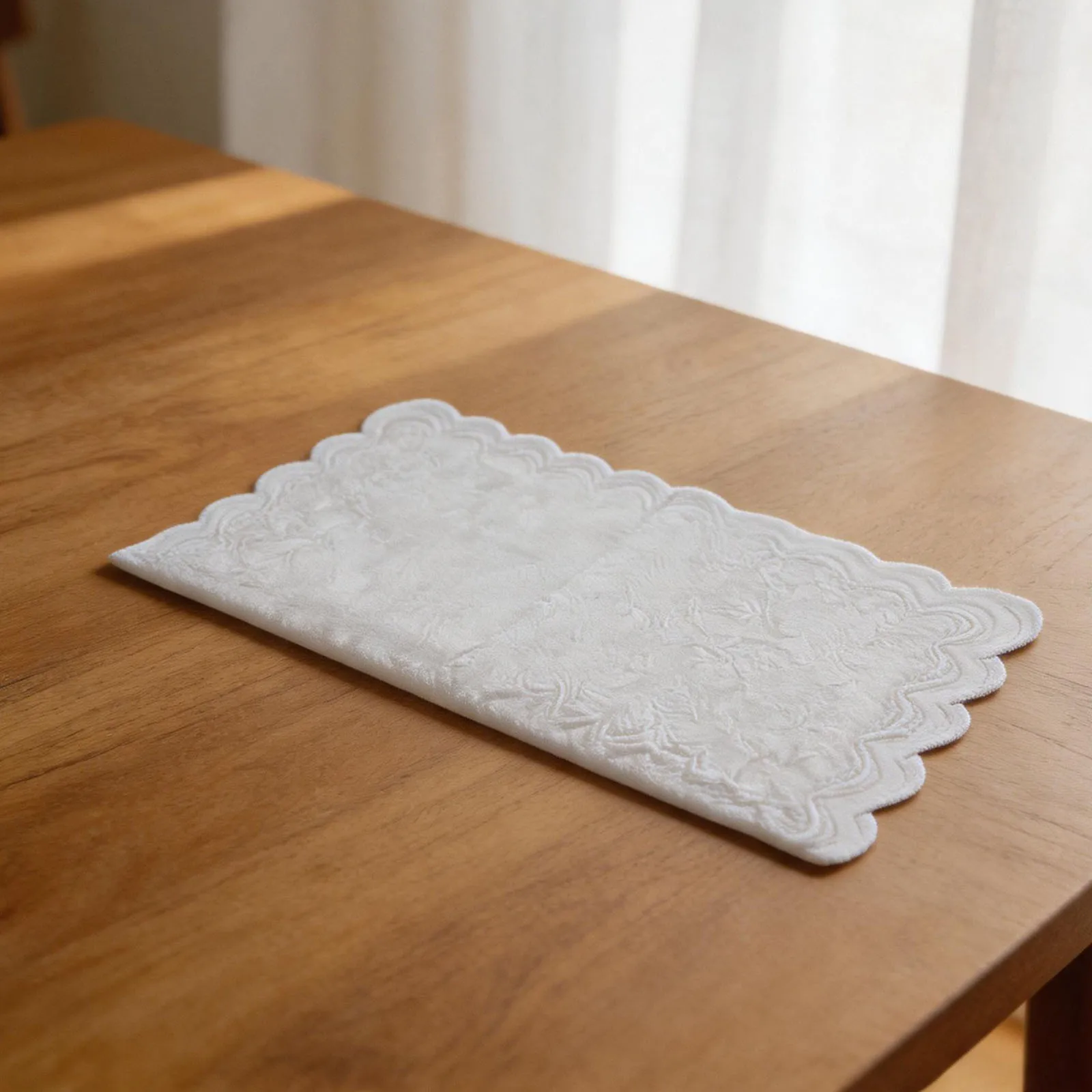 Beautifully Designed Lace Tablecloth for Home Use for Dining and For Living Rooms Made from Easy Maintenance Polyester