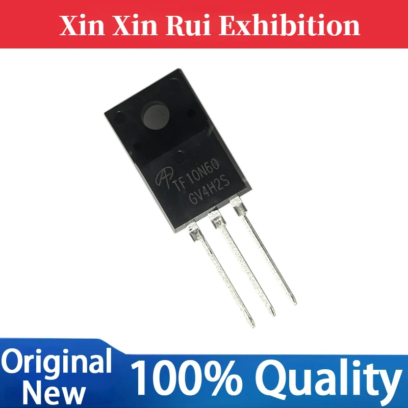 

(5piece) TF10N60 AOTF10N60 Transistor diode triode 100% New Chipset Integrated circuit electronic components electrónica