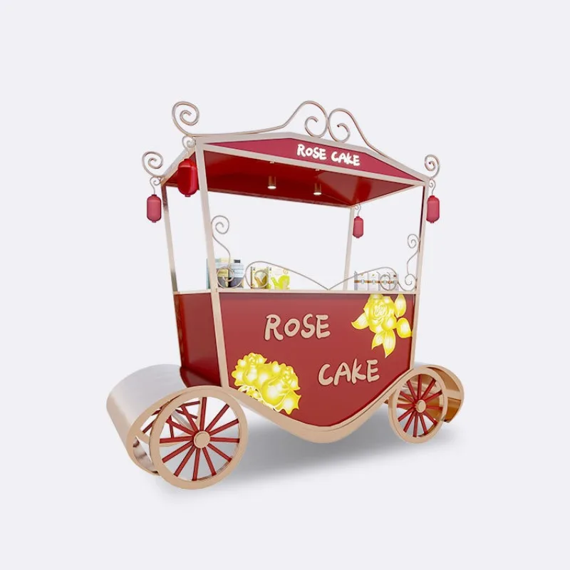 morning market night market movable snack dining car, food selling car food street multi-functional electric commercial