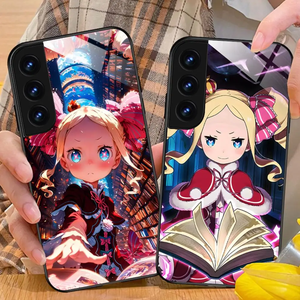 ReZero Beatrice Phone Case for Samsung Galaxy S26 S25 S24 S23 S22 S21 S20 Note20 Plus FE Ultra Glass Protective Cover