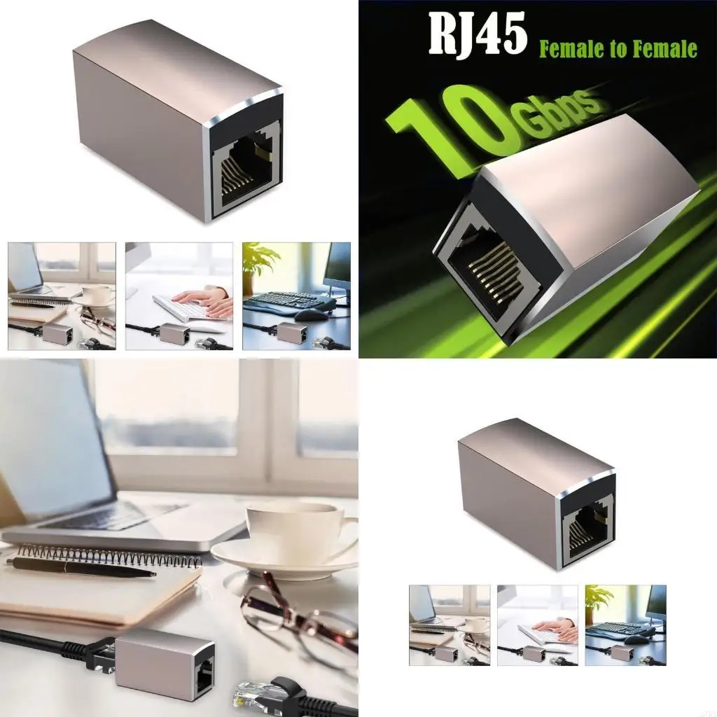 

27RA RJ45 КОМПЕРТА RJ45 Мужчина -Женский разъем для надежного расширения сети