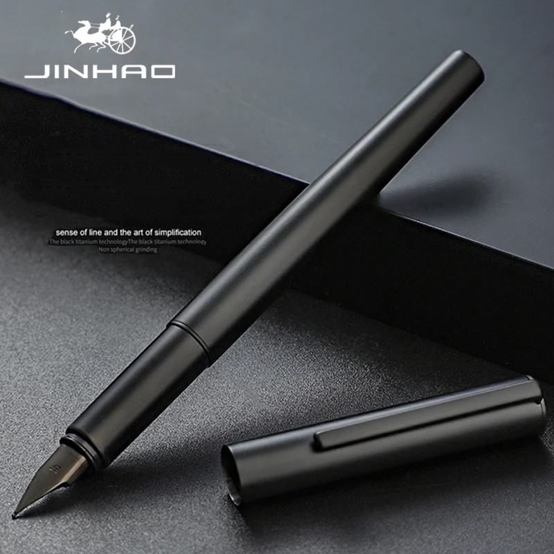 

Jinhao 35 Full Metal Fountain Pen Luxury EF/F Nib Stainless Steel Calligraphy Writing Pen Office School Stationery Supplies