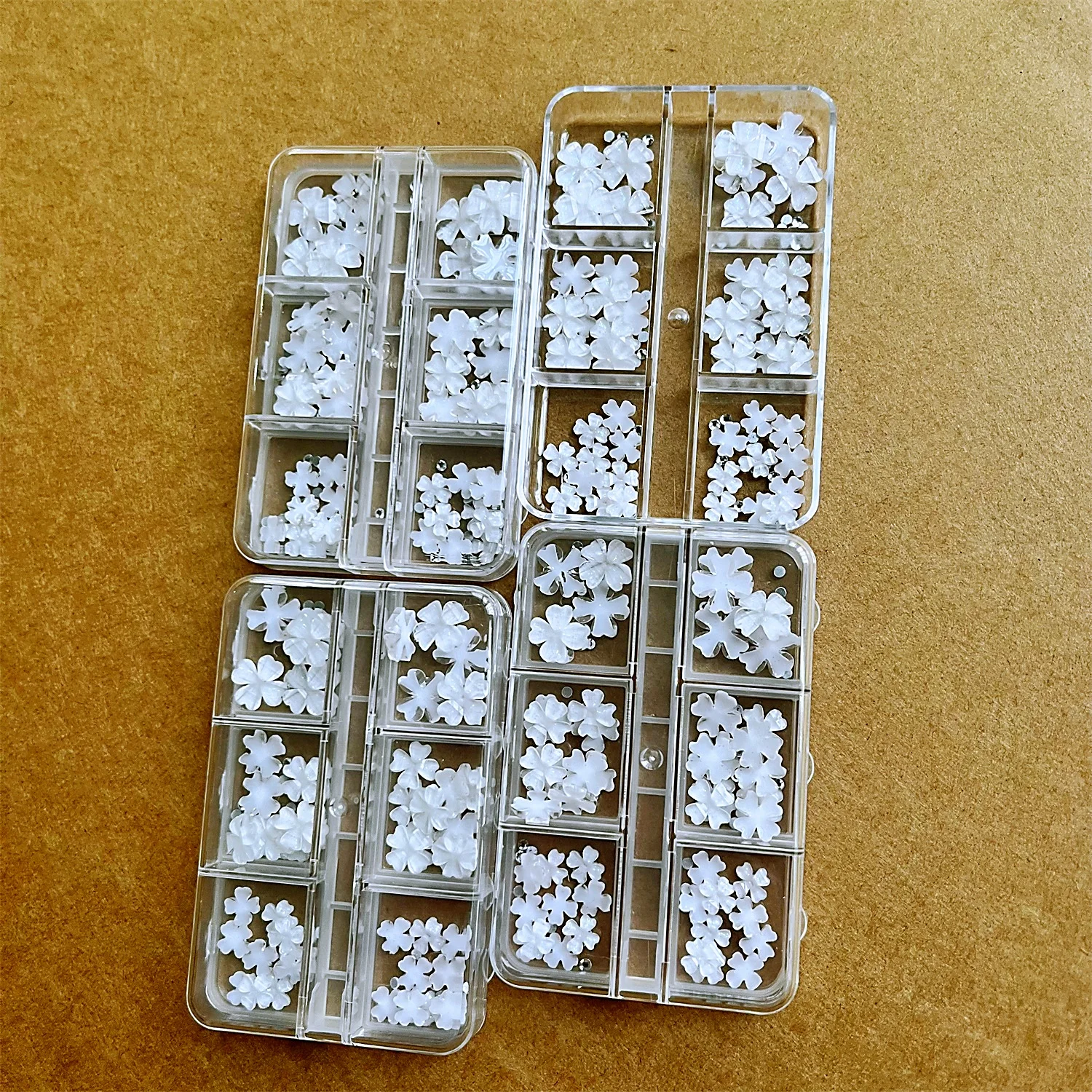 

6 сеток/коробка, 3D ледяной кристалл, цветок, подвески для дизайна ногтей со стразами, четырехлистный клевер, драгоценные камни для ногтей, ювелирные изделия, 6/8/10 мм, поделки для ногтей * #