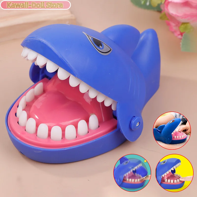 Shark Teeth Toys Biting Finger Games Party Family Games Trick Toy Parent Child Interaction Game For Kid Adult Gifts