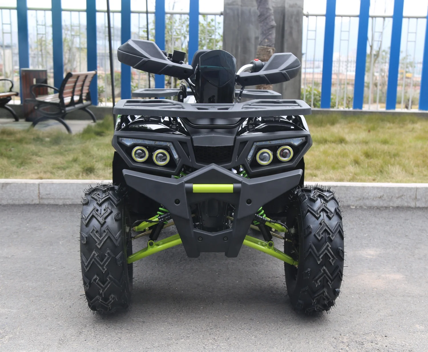 Brave Pro 200CC ATV Chain Drive Quad Adults Quad Automatic Atv Quad Bike Electric Start Atv 2WD