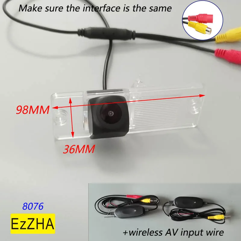 Car CCD Night Vision Backup Rear View Fisheye Camera Parking Assistance For Mitsubishi Pajero Zinger L200 V3 V93 V5 V6 V8 V97