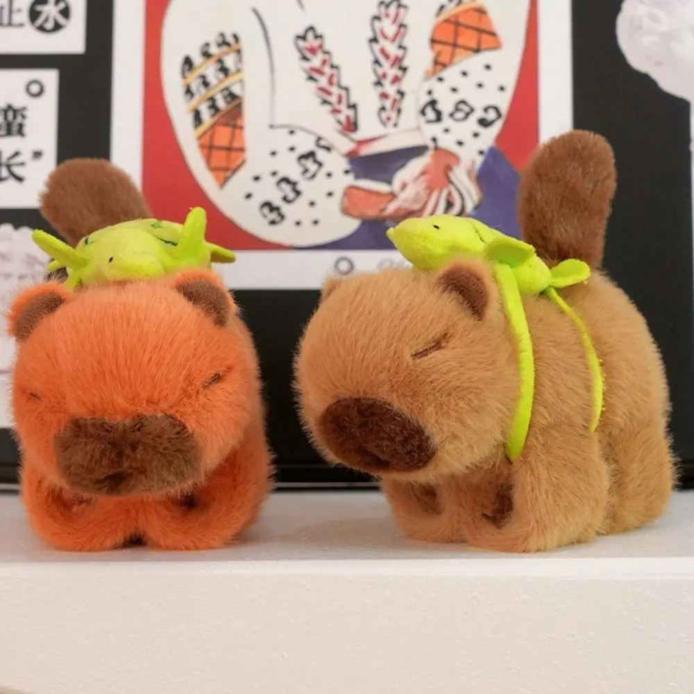 Capibara Roditore Slap Bracciale Serie Simulazione Girevole Peluche Bambola Slap Bracciale Wagging Tail Morbido Capibara Peluche Fascia da Polso