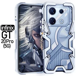 For infinix GT 20 GT10 Pro Metal Bumper Case Aluminum Metal Frame Cover Shockproof Funda For infinix note 30 40 Pro Zero30 Case
