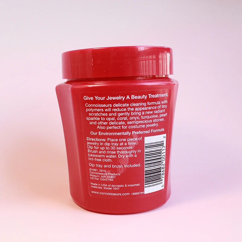 سائل تنظيف اللؤلؤ من Connoisseur - منظف لطيف خالٍ من العطور للأحجار المسامية، يجدد بريق اللؤلؤ الطبيعي