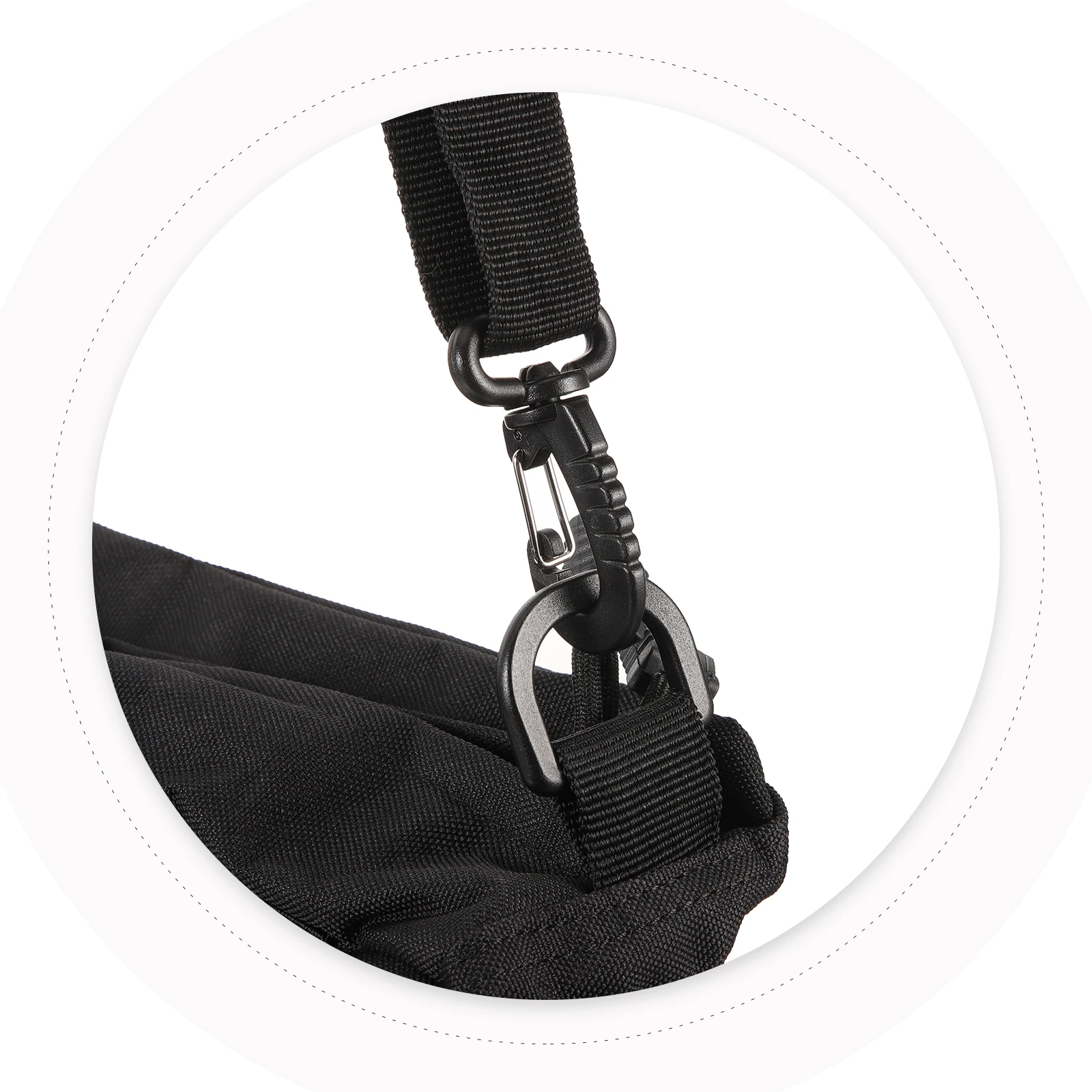 

Waterproof Fanny Pack Outdoor Tool Bag Nylon Durable Large Capacity Organizer Tools Portable Foldable Storage Pouch for for Men