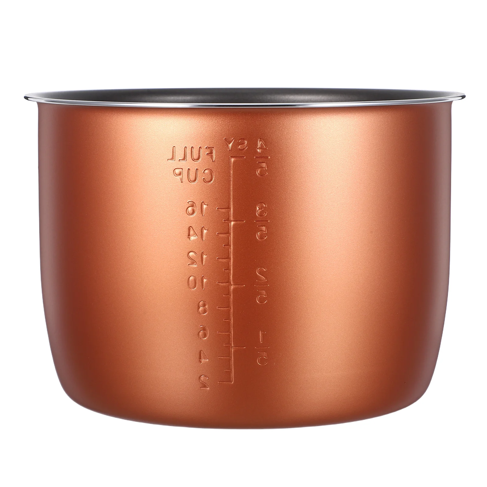 8L غير عصا جهاز طهي الأرز وعاء داخلي سبائك الألومنيوم وعاء الطبخ غسالة صحون-آمنة إدراج استبدال قطع غيار جهاز طبخ الأرز