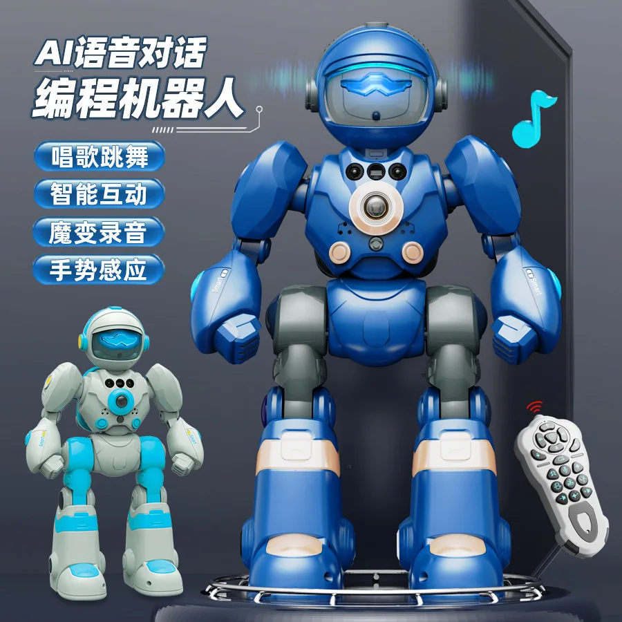 Cross-border Children Intelligent Machine Human Remote Control Programming English Russian Interactive Boys And Girls Birthday G