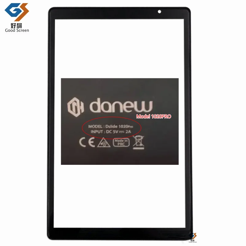 10,1Inch BlacK For DANEW Dslide 1020Pro 4G Tablet PC Capacitive Touch Screen Digitizer Sensor External Glass Panel