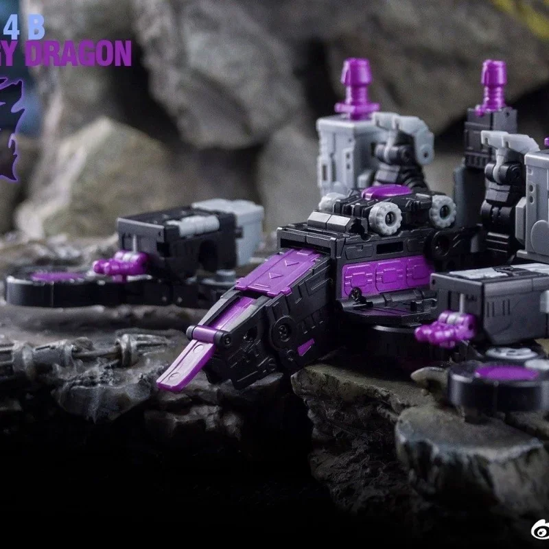 Dr. wu transformation extrme kriegs führung DW-E14B schwarzer energie drache trypticon vier formen figur spielzeug