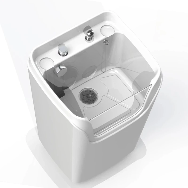 

Acrylic Pet Spa Machine Dog And Cat Bath Pool For Grooming Wood Material Bathtub For Bathroom Use For Pet Shop