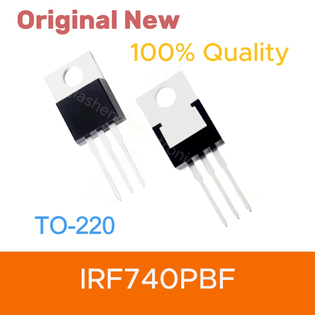 (10pcs)  IRF740PBF TO-220  New original MOSFET N-Channel   IC diode  transistor integrated circuit  transistor