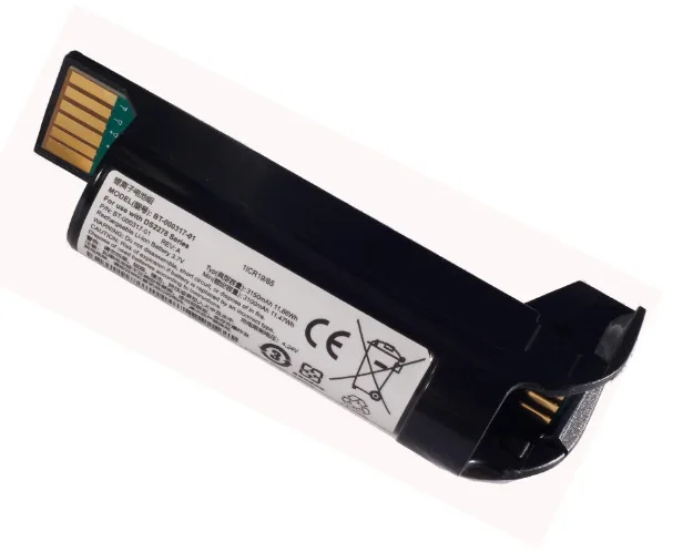 BT-000317-01 Battery for Zebra DS22 DS2278 DS2278SR CR2278 Barcode Scanner, 3.7V 3150mAh Li-ion Replacement Battery