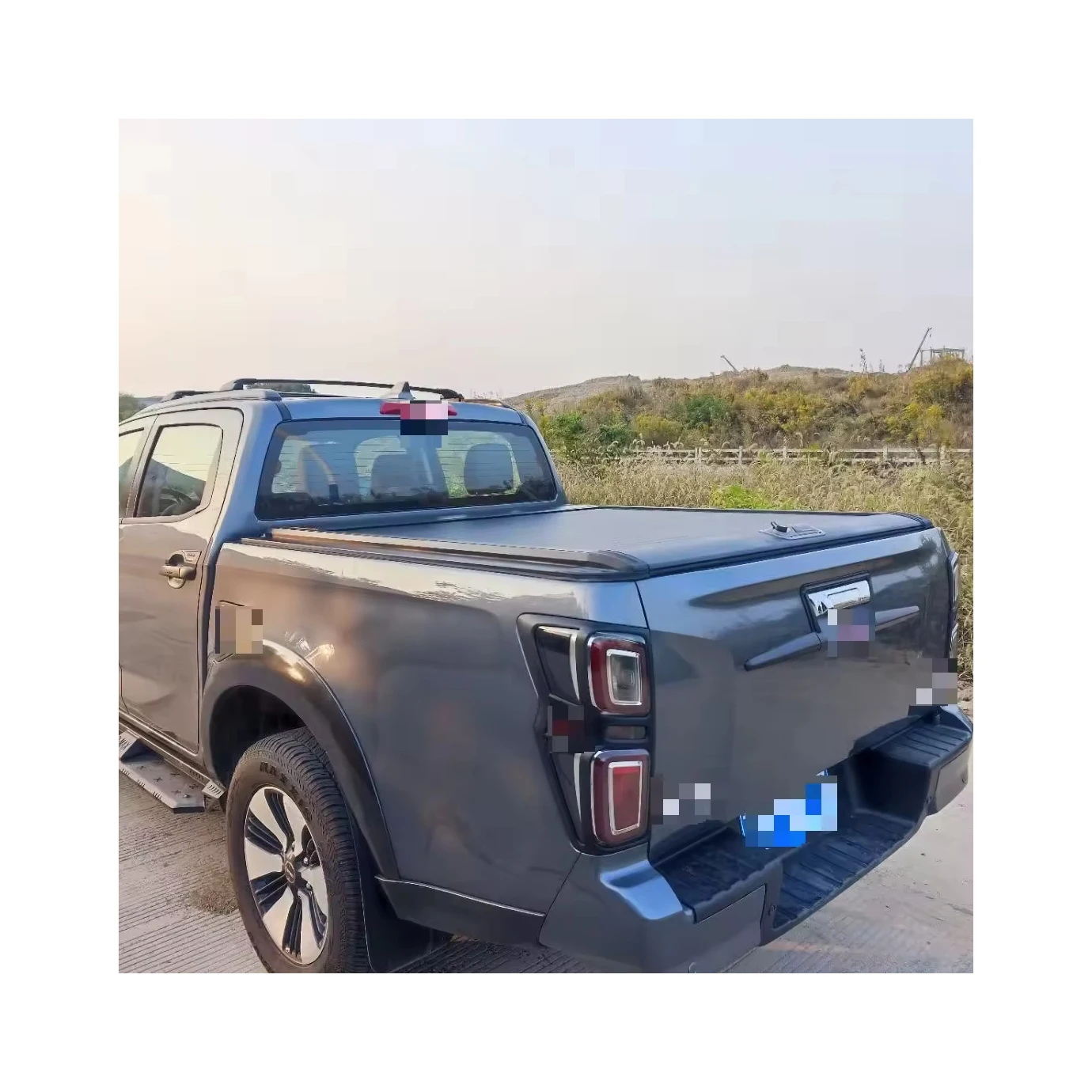 

Retractable Soft Multifunction Tailgate Vinyl Rolling Roll Up Car Pickup Truck Bed Tonneau Cover For Isuzu DMAX