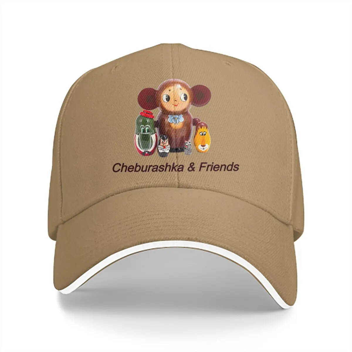 Summer Cap Sun Visor Special Hip Hop Caps Cheburashka Cartoon Cowboy Hat Peaked Hats