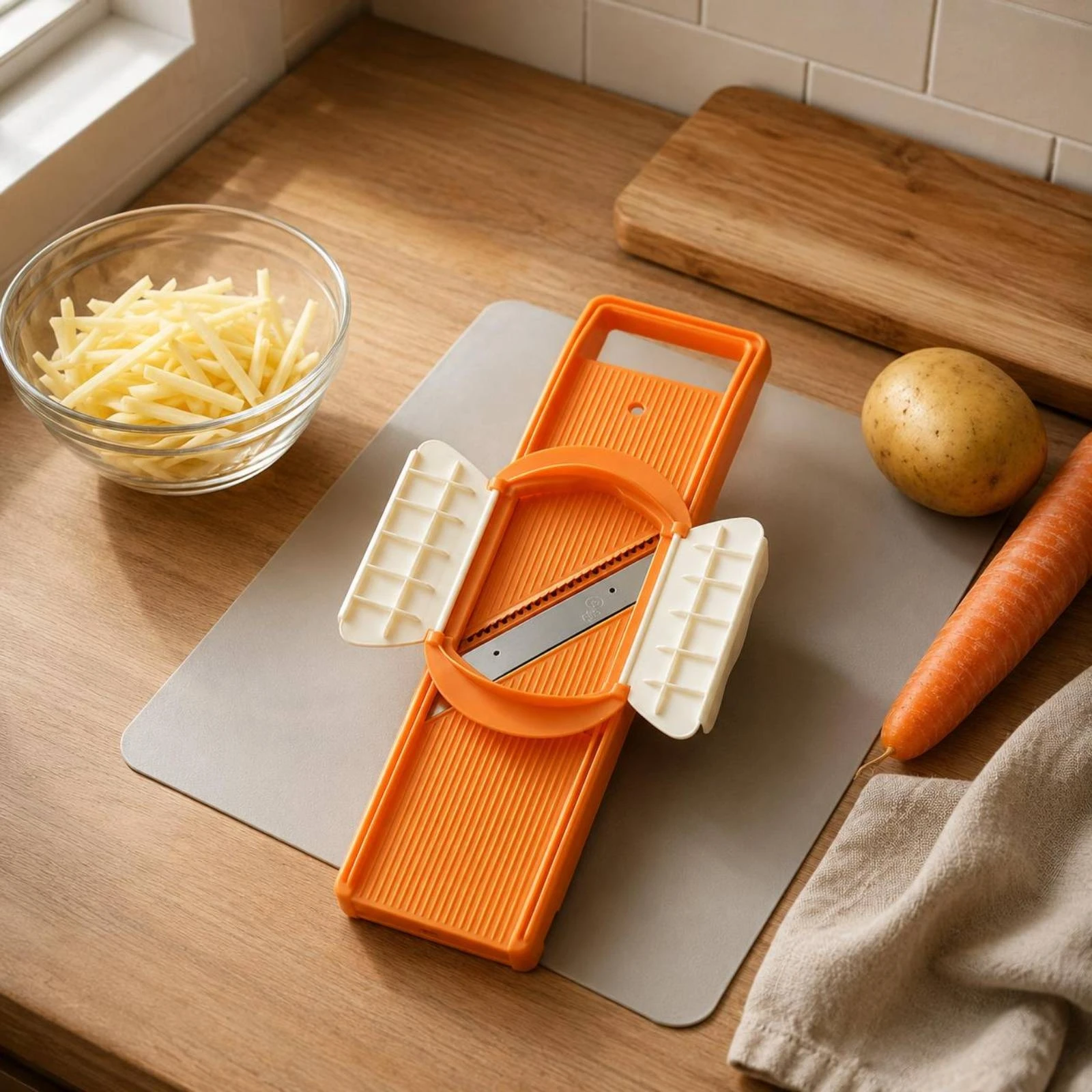 Mandoline Slicer Guard - Ochraniacze boczne do ręcznej mandoliny do