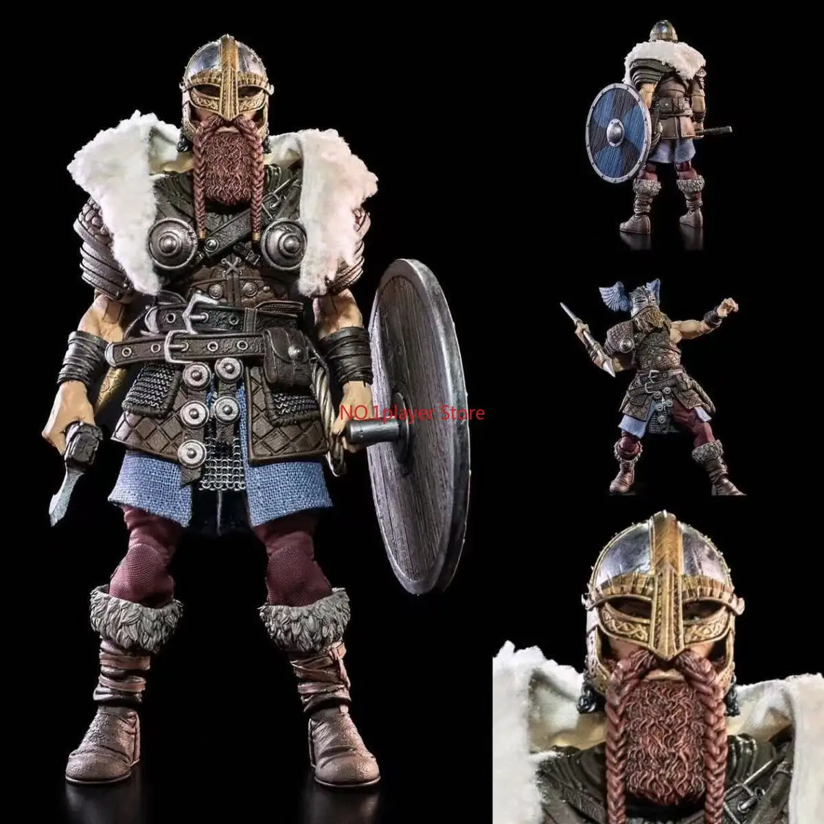

The Mythical Legion of The Four Horsemen, Star Bear, Barbarians, Vikings, Action Figure Models