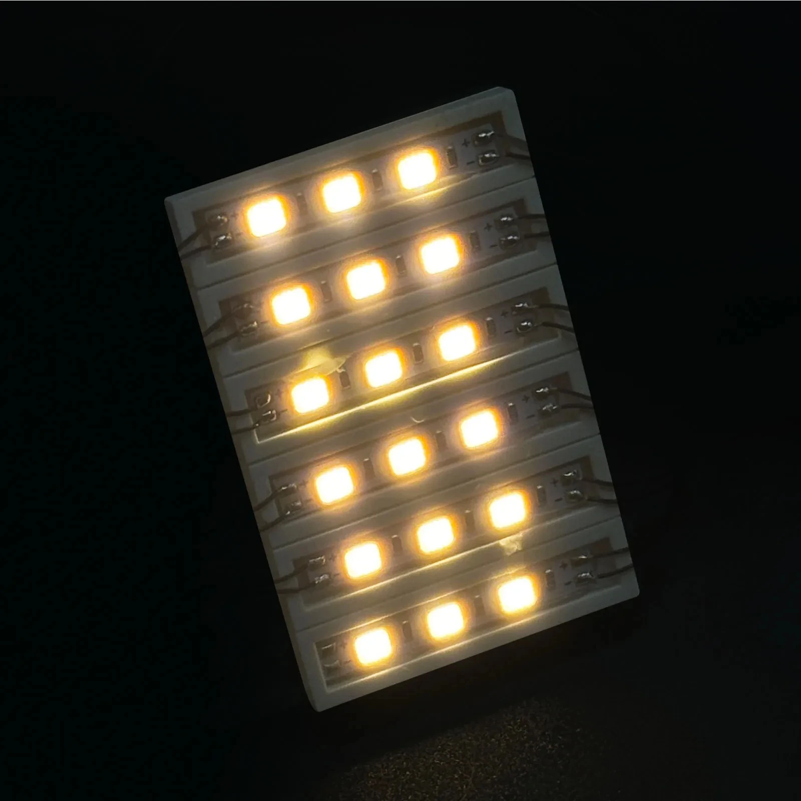BRIXSPARK LED-Beleuchtungsset 4/6 in 1, Seriell Verbundene Weiße 1x4 LED-Lichtbausteine, USB-Betriebene Dekorative Bausteine – Detail 5