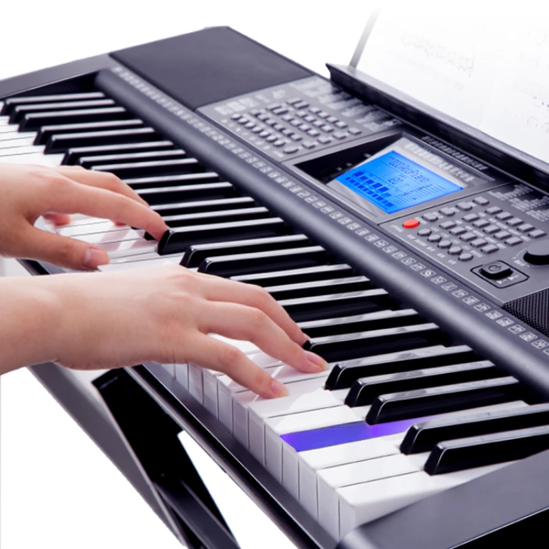 Smart Keyboard Beginner Kids Portable Electronic Organ Professional 61 Keys Multifunctional Musical Electric Instrument