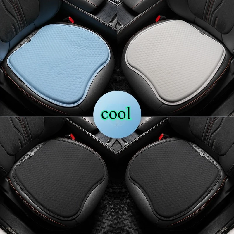 سيارة هلام الجليد وسادة مقعد سيليكون حصيرة تهوية لوازم السيارة الاشياء كل موسم العالمي نوع سائق الداخلية التبعي #3