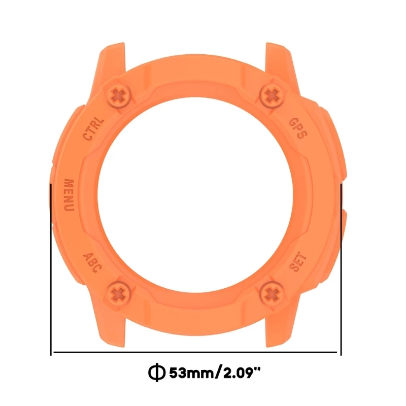 Custodia protettiva per schermo per Garmin Instinct 2X Smart Watch Cover protettiva paraurti Shell Protection Frame per istpt2x