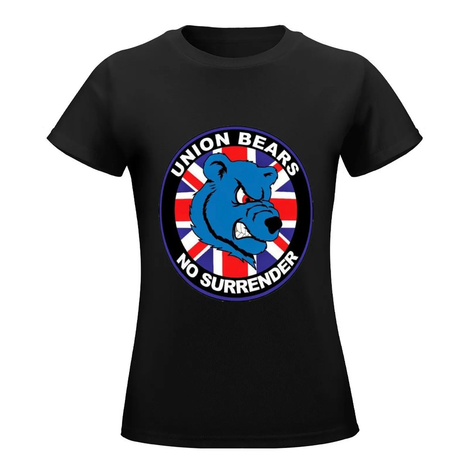 union bears rangers T-Shirt blacks quick drying cat shirts for Women