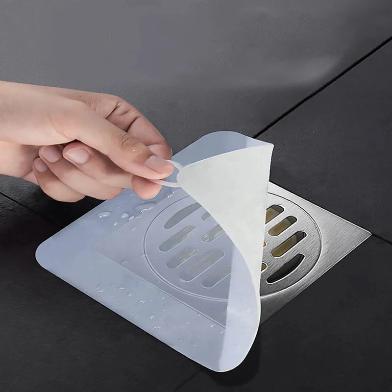 1/2pcs Silicone Floor Drain Deodorant Pad Bathroom Cover Sink Anti-smell Insect-proof Floor Drain Cover Seal Cover Water Stopper