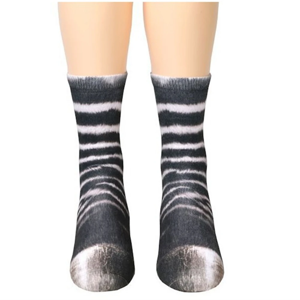 Skarpetki bawełniane damskie zabawny nadruk skarpetki ze zwierzętami Kawaii śliczne Casual Happy Fashion wysokie skarpetki do kostki dla kobiet mężczyzn Dropship — zdjęcie 7