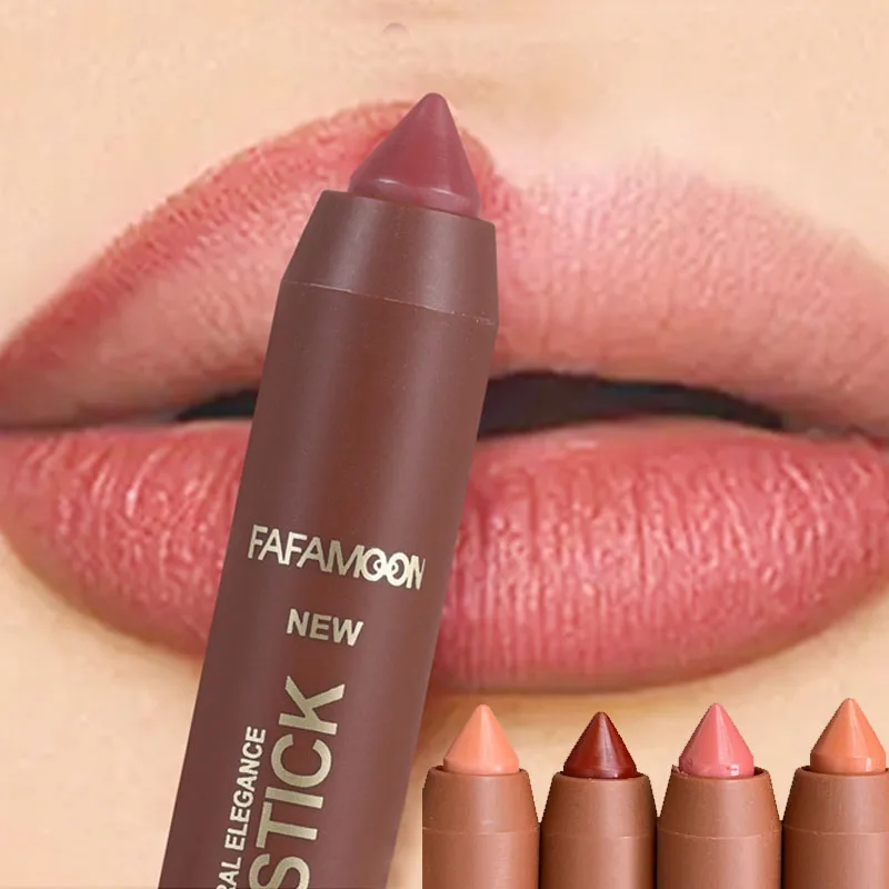 

Waterproof Velvet Contouring Lip Liner Lasting Matte Crayon Lipstick Pencil Non-Sticky Lipliner Outline Sexy Lips Tint Makeup