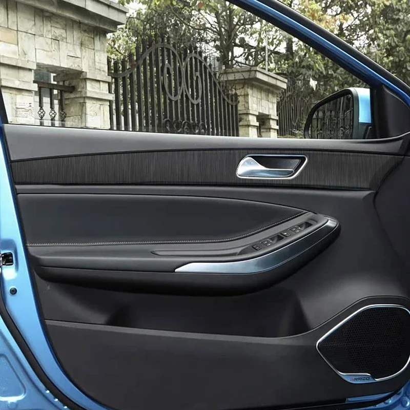 

Car Carbon Black Interior Sticker For CHERY OMODA O5 S5 GT 2024-2026 Lifting Window Panel Decal Gear Inner Door Protective Film