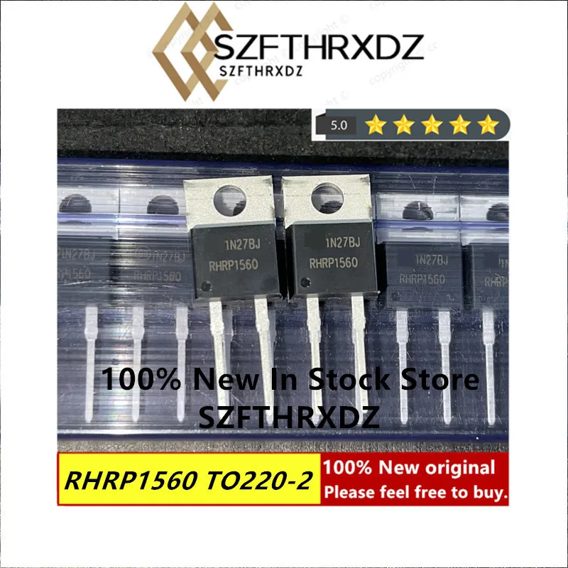 100% NEW ORIGINAL RHRP1560 TO-220 Fast recovery diode 15A 600V TO220