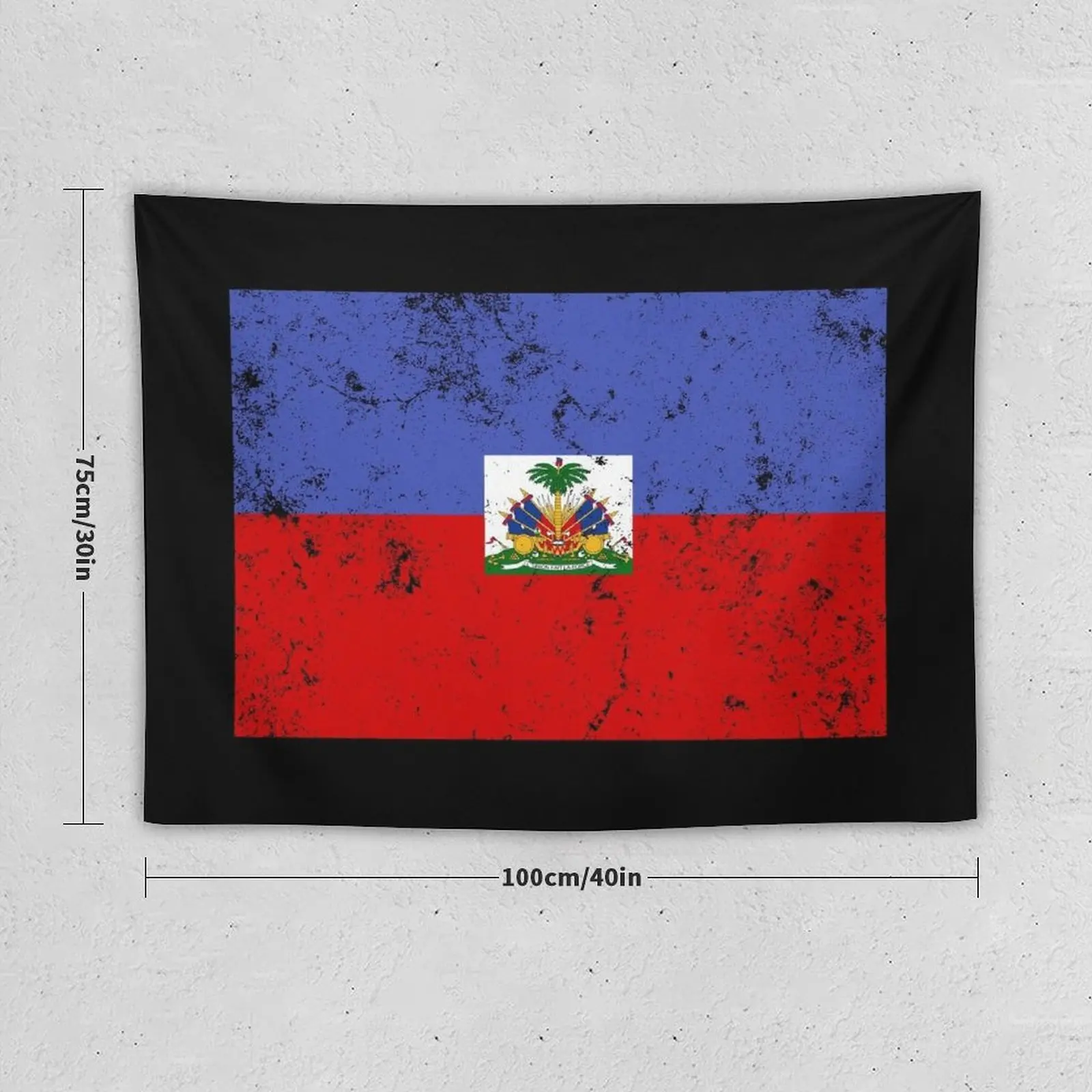 Lakay Haiti Flag Day Vintage Tapestry Room Decor House Decor Room Ornaments Tapestry