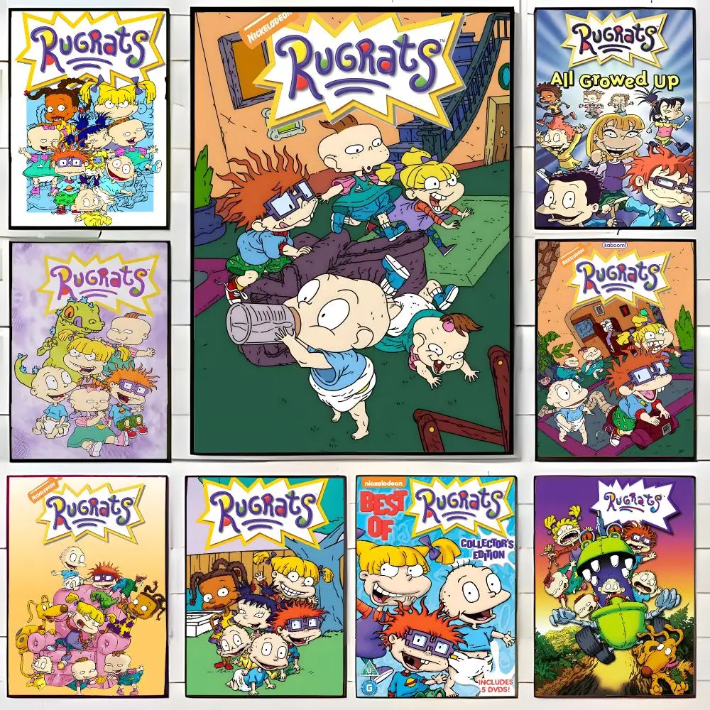 classic cartoon r-rugrats Poster Wall Art Print Decorative Mural Home Decor Gift Unframed