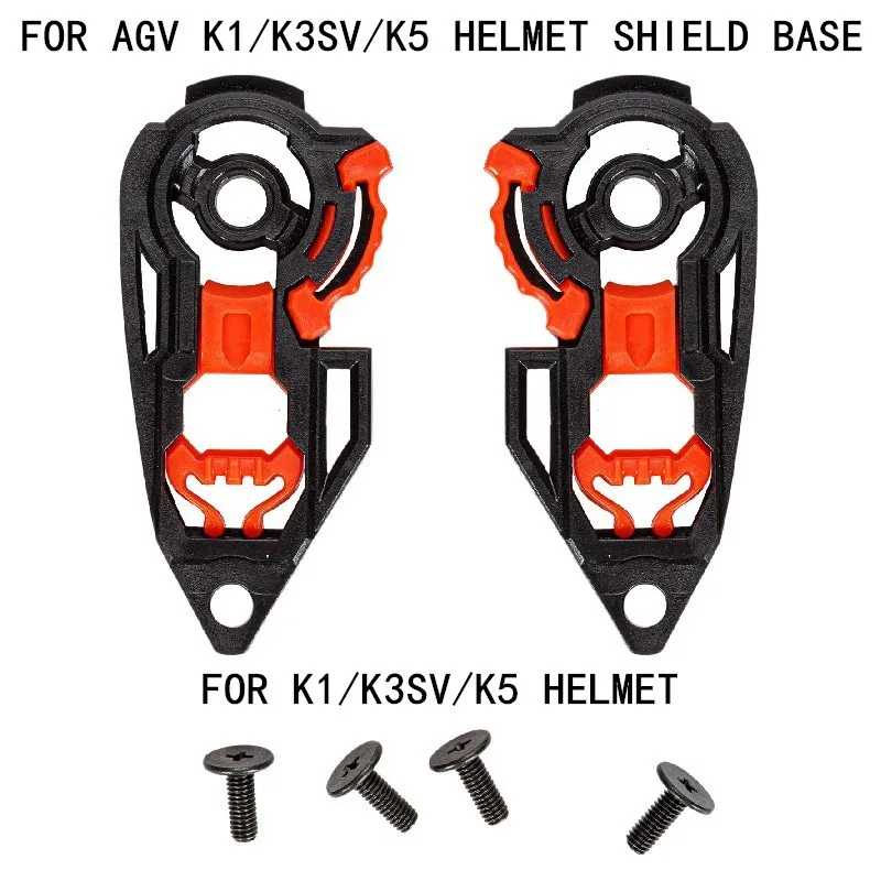 

Helmet Parts For Agv K1 K3SV K5 Helmet Lenses Base Snap Fastener Lens Accessories Limit Stop