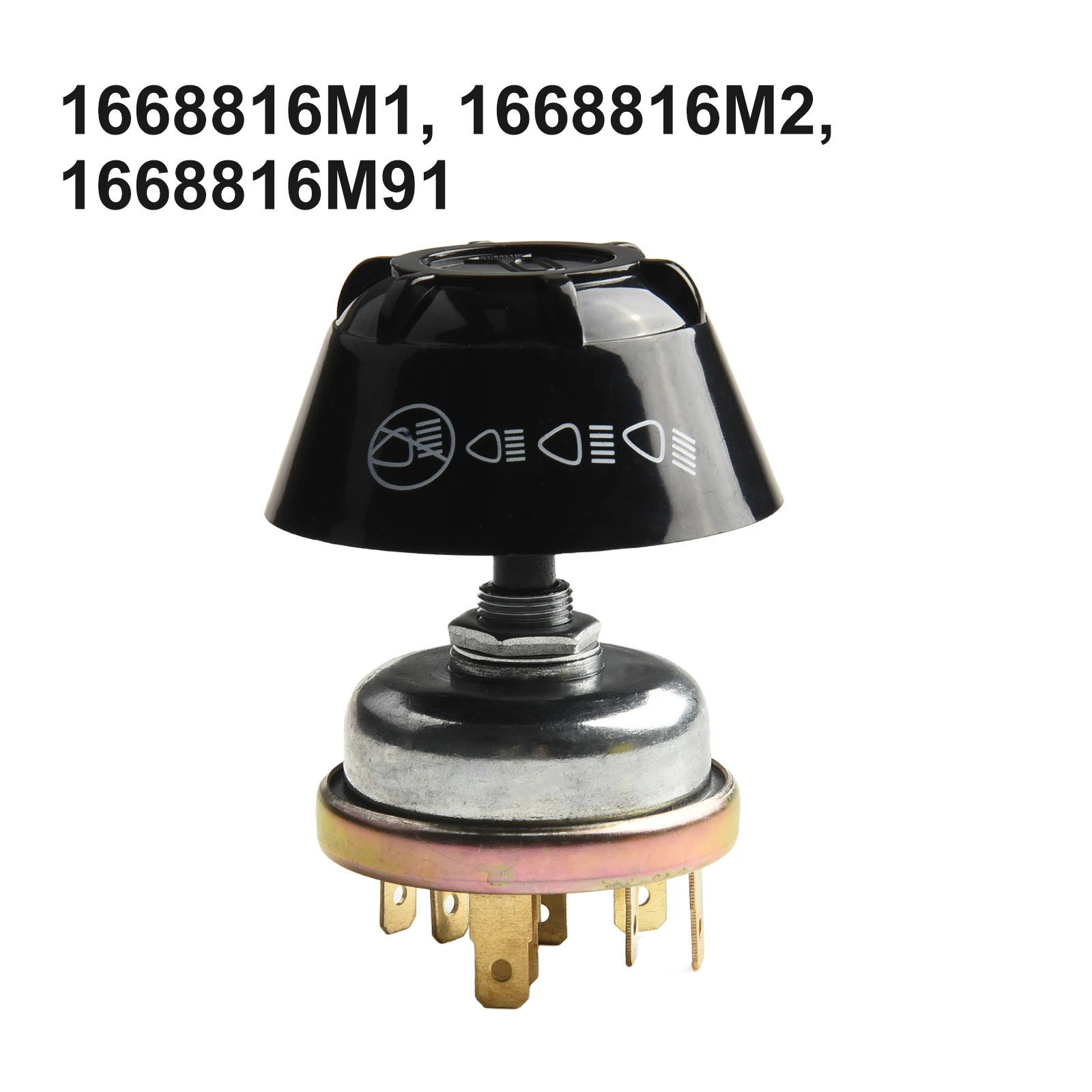 For Brown 1668816M1 Switch ABS Aluminum Light Switch for horn OE:1668816M2 Tractor For Massey for ferguson For