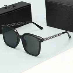 Gafas De Sol cuadradas con montura pequeña para hombre y mujer, lentes De Sol De diseñador De marca, a la moda, para conducir al aire libre, UV400