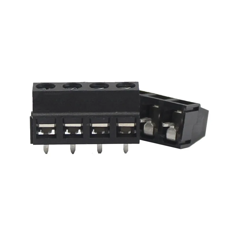 100PIN 5.0MM Black DG127 2P 3P PCB SCREW TERMINAL BLOCKS  PLASTIC HEIGHT 10mm DEGSON  MKDSN1.5/-5.0 KF127 ELK500V  MB612 WJ127