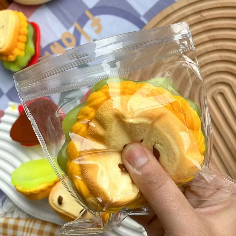 新しいソフトサンドイッチタバスクイーズ粘着性極厚サンドイッチスクイーズおもちゃストレス解消ストレス解消おもちゃティーン＆大人向け